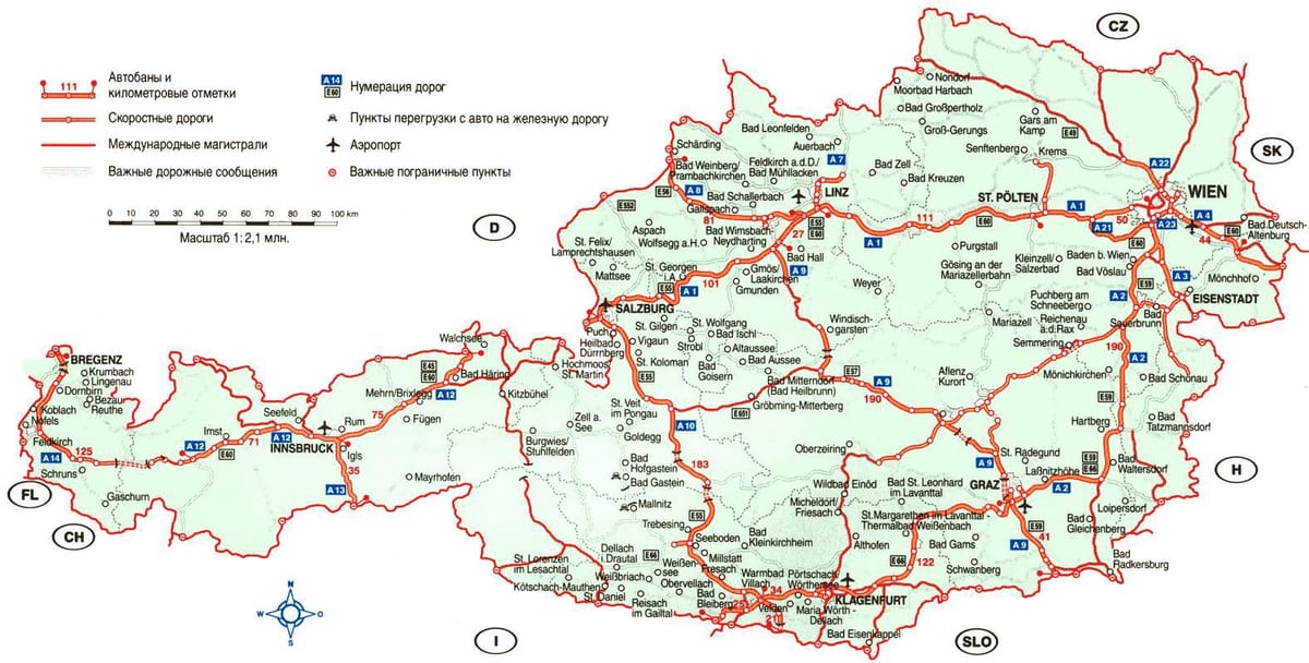 χάρτης της krems της αυστρίας
