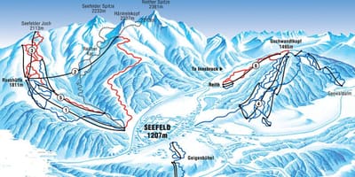 Χάρτης του seefeld, αυστρία