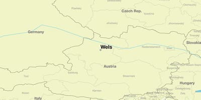Χάρτης της wels αυστρία